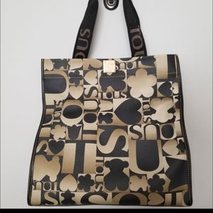 Tous, classic brown and black bag.